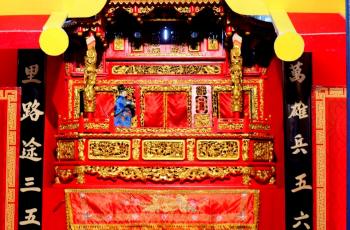 Wayang Potehi di Pekan Budaya Tionghoa Yogyakarta 2019. (Guideku/Arendya)