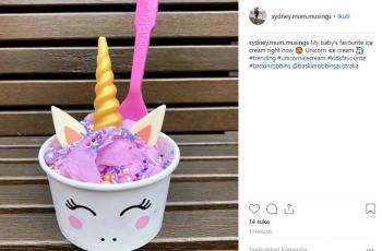 Kuliner bertema unicorn. (Instagram/@sydney.mum.musings)