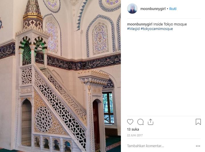 Masjid Tokyo Camii di Jepang. (Instagram/@moonbunnygirl)