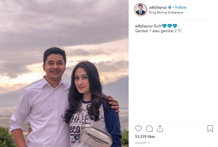 Gaya liburan Adly Fairuz, cucu Ma'aruf Amin. (Instagram/@adlyfayruz)