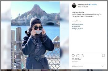 4 Gaya Liburan Syahrini vs Luna Maya di Luar Negeri (instagram.com/princessyahrini)