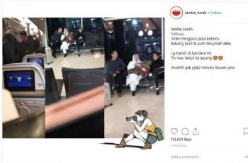 Liburan Keluarga ke Jepang, Ariel Bakal Datang ke Pernikahan Syahrini? (instagram.com/lambe_turah)
