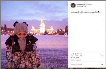 4 Gaya Liburan Syahrini vs Luna Maya di Luar Negeri (instagram.com/lunamaya)