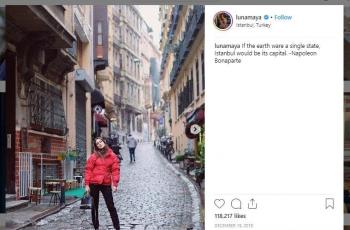 4 Gaya Liburan Syahrini vs Luna Maya di Luar Negeri (instagram.com/lunamaya)