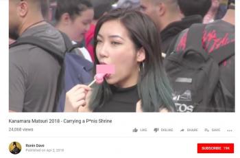 Festival Penis di Jepang 2019 Kapan? Ini Jadwal Acara Kanamara Matsuri. (Youtube/Ronin Dave)