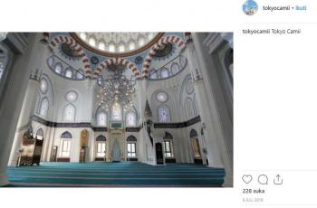 Masjid Tokyo Camii di Jepang. (Instagram/@tokyocamii)