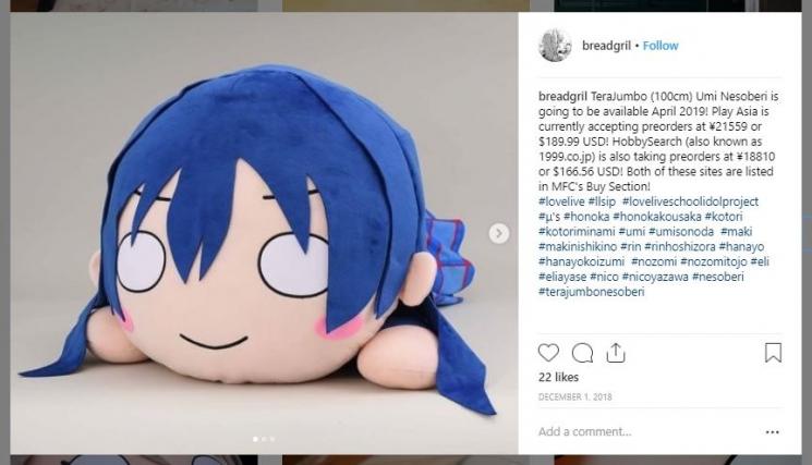 Ulah Penumpang Bawa Boneka Anime Super Besar di Bus (instagram.com/breadgril)