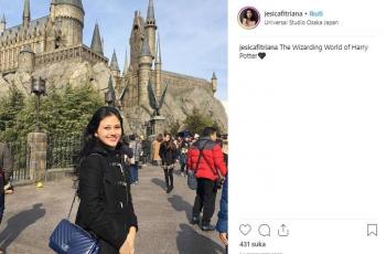 Gaya liburan Jesica Fitriana Martasari, Puteri Indonesia Pariwisata 2019. (@jesicafitriana)