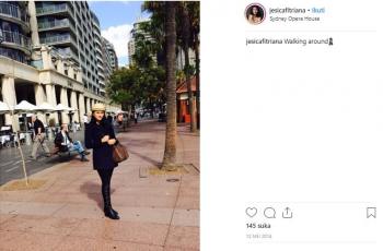 Gaya liburan Jesica Fitriana Martasari, Puteri Indonesia Pariwisata 2019. (@jesicafitriana)