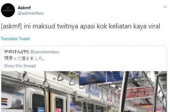 Interior Kereta MRT Viral (twitter.com/askmenfess)