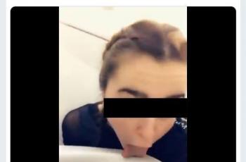 Ulah Wanita Menjilat Toilet Pesawat Demi Viral (twitter.com/Grimiestt)