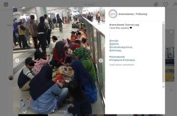 6 Aksi Tak Terpuji Emak-emak di MRT, Mau Ngatain tapi Takut Kualat. (instagram.com/drama.kereta)