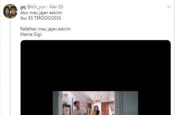 Rafathar Dapat Es Krim Sekulkas, Netizen Pun Curhat (twitter.com/kih_yun)