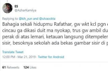 Rafathar Dapat Es Krim Sekulkas, Netizen Pun Curhat (twitter.com/AzharKamilya)