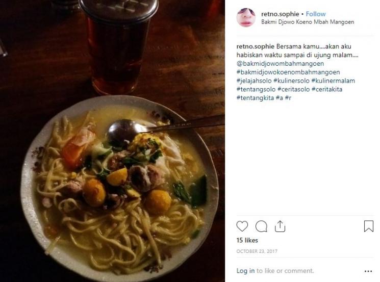 (Instagram Retno Sophie)