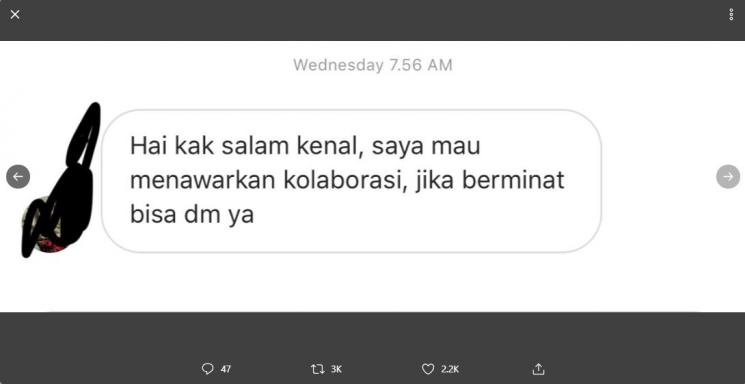 Beda Influencer Luar Negeri dan Lokal (twitter.com/commaditya)