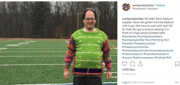 (Instagram Sam Barsky Knitter)