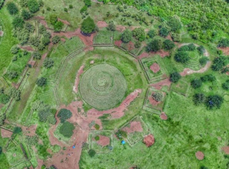 Piramida Melingkar Guachimontones (Google Maps)
