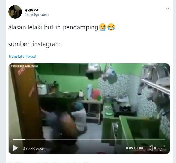 Ulah Cowok Ketika Masak (twitter.com/luckym4nn)