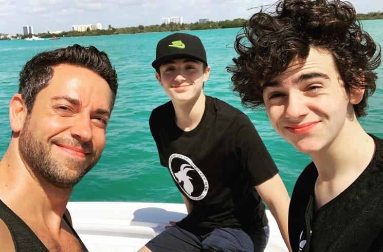 Gaya liburan Zachary Levi, pemeran film Shazam! (Instagram/@zacharylevi)
