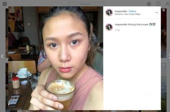 Bikin Melek, 5 Potret Mayzura Munaf, Adik Sherina yang Hobi Ngopi. (instagram.com/mayzurstla)
