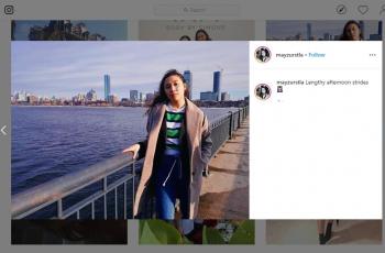 Bikin Melek, 5 Potret Mayzura Munaf, Adik Sherina yang Hobi Ngopi. (instagram.com/mayzurstla)