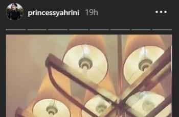Diberi Dessert Syahrini, Reino Barack: Sayang, Bikin Sendiri?. Tangkapan layar (Instagram/@princessyahrini)