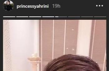 Diberi Dessert Syahrini, Reino Barack: Sayang, Bikin Sendiri?. Tangkapan layar (Instagram/@princessyahrini)