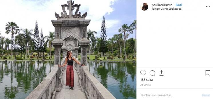 Taman Ujung Soekasada, Bali. (Instagram/@paulinsurinsta)