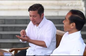 Gading Marten Ngopi Bareng Presiden Jokowi (youtube.com/Papa Gading)