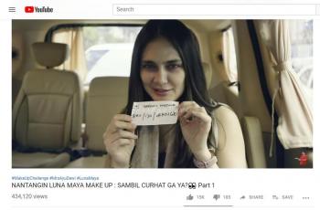 Berjiwa Traveler, Luna Maya : di Hotel Bintang 3 Juga Jalan Gua. Tangkapan layar (Youtube/MrsAyuDewi)