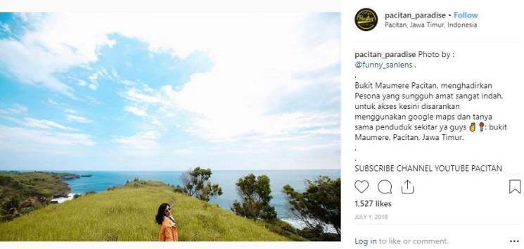 (Instagram Pacitan Paradise)