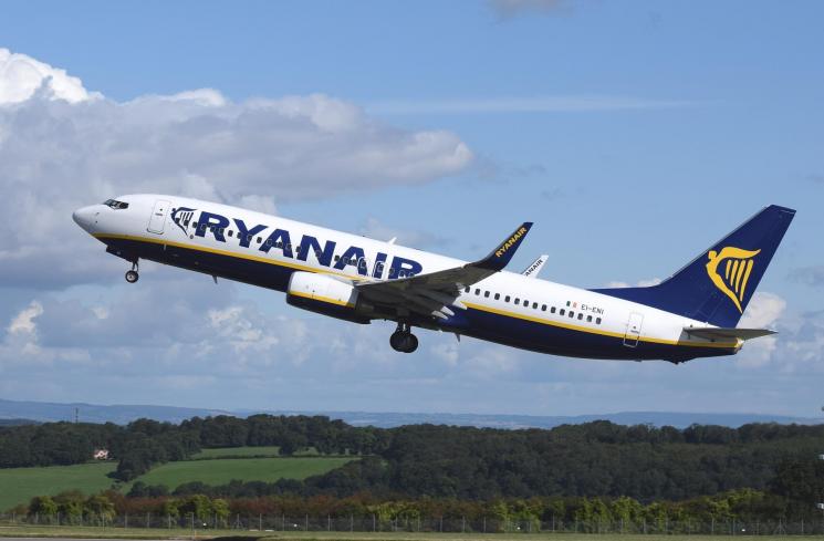 Pesawat milik maskapai Ryanair. (Pixabay.Skeeze)