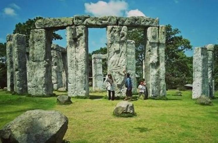 Tebing Breksi di Yogyakarta. (Instagram/decky_risyana05)