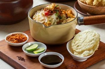 Sego Soto Kriuk ala Hotel Tentrem Yogyakarta. (Hotel Tentrem Yogyakarta)