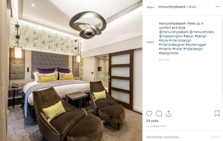 Mercure Hyde Park berikan promo spesial bagi pemilik nama Archie. (Instagram/@mercurehydepark)