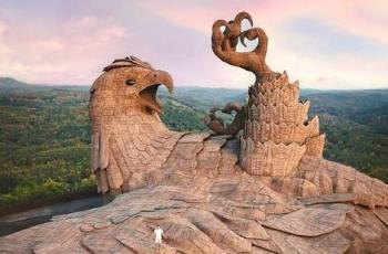 Jatayu Earth, Patung Burung Raksasa Terbesar di Dunia, Ada di India