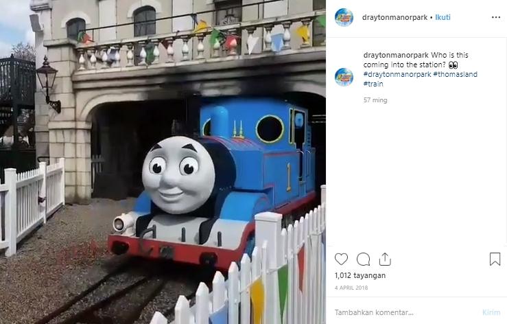 Drayton Manor Park berikan promo menarik untuk pemilik nama Archie. (Instagram/@draytonmanorpark)