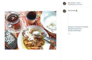 Tongseng dan Gulai Ayam Kampung Sudimoro. (instagram.com/icha_lucuts)