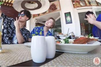 Main Selancar di Bali, Ini Momen Liburan Seru Yunhyeong dan Jinhwan iKON