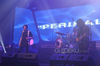 GIGI di Panggung 'Altitude 81' Royal Ambarrukmo Yogyakarta. (Guideku/Arendya)