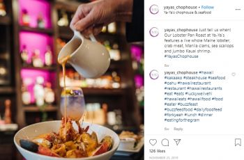 Ya-Ya's Lobster Pan Roast. (instagram.com/yayas_chophouse)