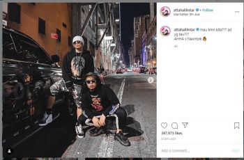 Gaya Liburan Atta Halilintar dan Keluarga (instagram.com/attahalilintar)
