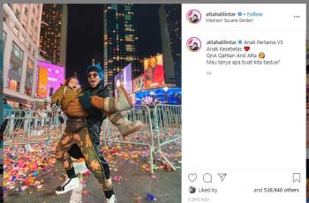 Gaya Liburan Atta Halilintar dan Keluarga (instagram.com/attahalilintar)