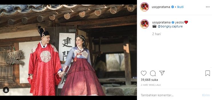 Bak Adegan Drama Korea. (instagram.com/ussypratama)