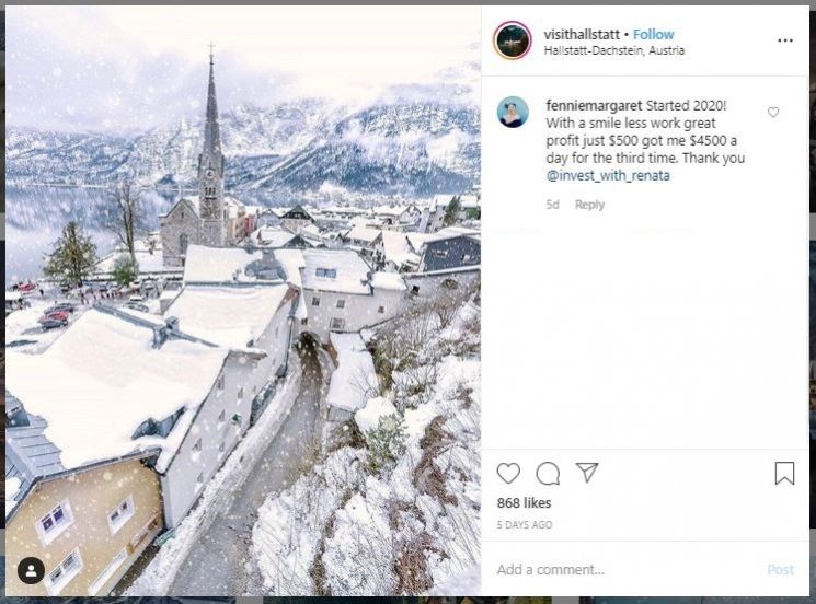 Hallstatt, Austria (instagram.com/visithallstatt)