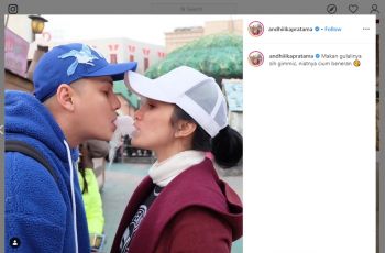 Andhika Pratama Sok-sokan Makan Gulali, Padahal Mau Cium Ussy ...