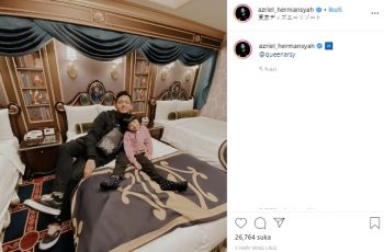 Detail Kamar Beauty and the Beast. (instagram.com/azriel_hermansyah)