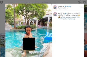 Berenang di Hotel, Bebby Fey Nyari Pelampung, Padahal... (instagram.com/bebby_fey)