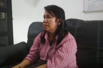 Chika (42) menuntut keadilan penahanan eks suaminya (ist)